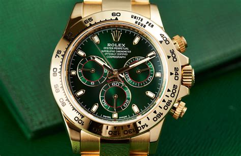 daytona gold grün|rolex daytona gold chronograph.